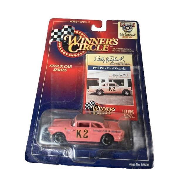 Winners‎ Circle Dale Earnhardt Cars Lot Vintage 1989 Goodwrench and K2 1956 Cars - Picture 2 of 16